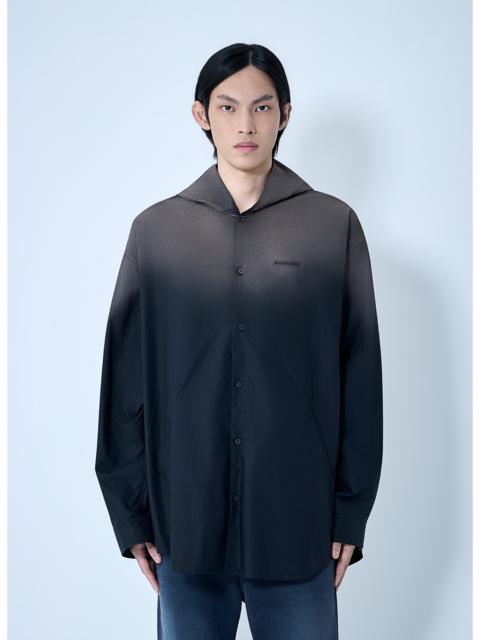 BALENCIAGA Balenciaga Men Hooded Shirt