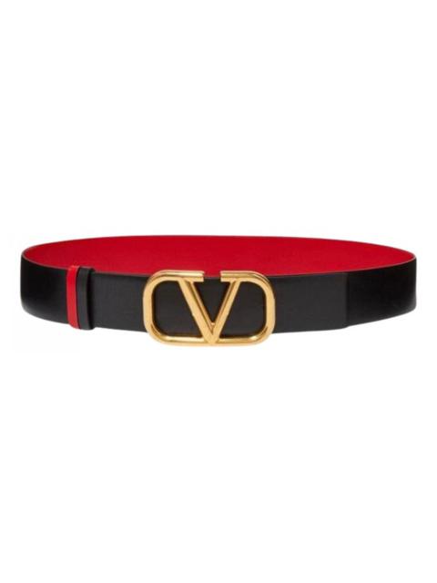 Valentino VLogo leather belt