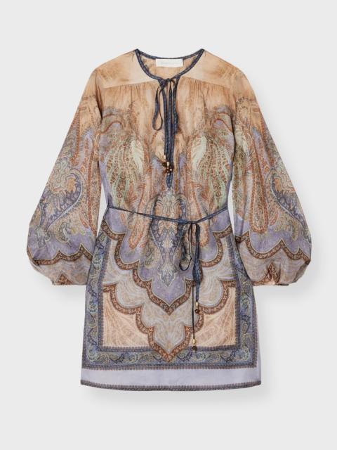 Zimmermann Dress Wanderlust Tunic Blue