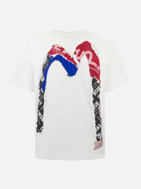 EVISU Poster Daicock Print Regular Fit T-shirt
