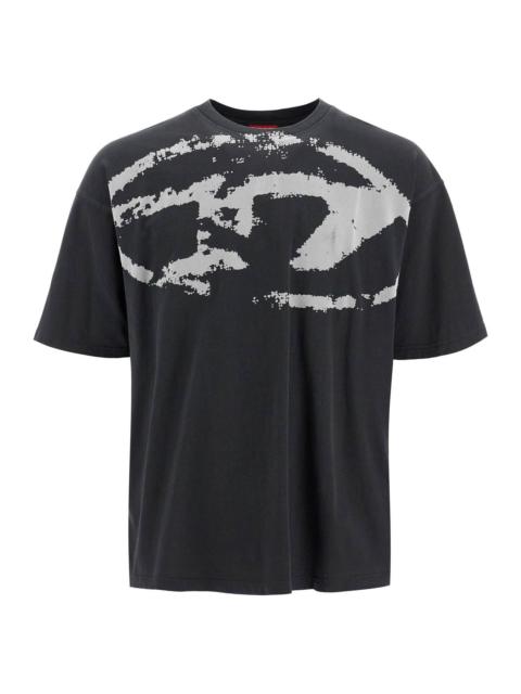 Diesel Diesel T-Boxt-N14 T-Shirt With Flocked Logo Men