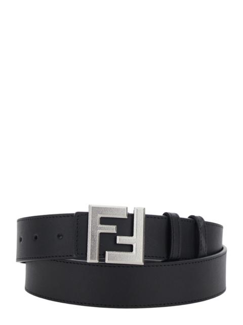 FENDI Fendi Men Reversibile Ff Grigio