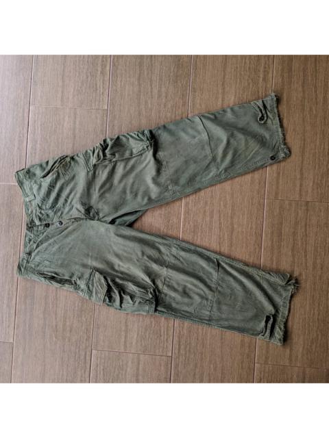 Other Designers Vintage - Worn! Japanese Distressed Multi Big Pocket Cargo Pants
