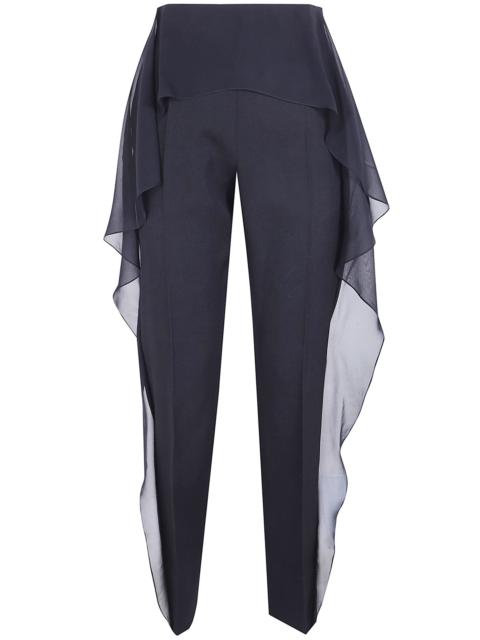 Lanvin Lanvin Women Trousers With Ruffles