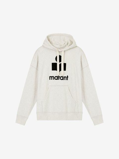 Isabel Marant MILEY LOGO OVERSIZE HOODIE SWEATSHIRT