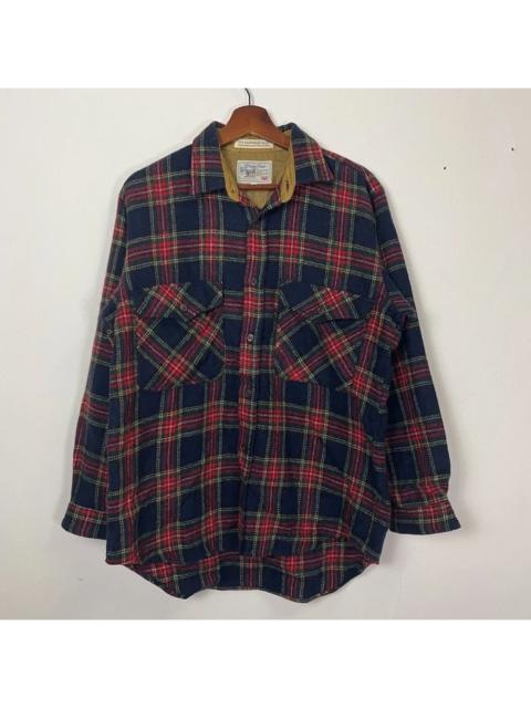 Other Designers Big John - Vintage Big John Check Double Pocket Button Up Tee