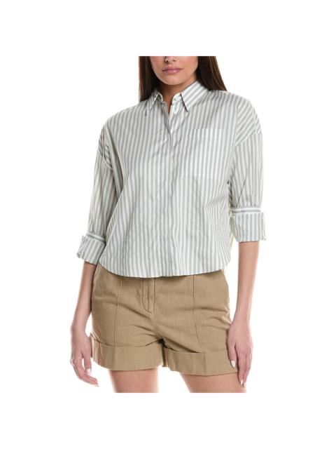 Brunello Cucinelli Brunello Cucinelli Silk-Blend Shirt