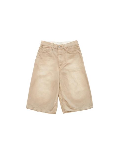 Acne Studios Acne Studios Traffic Loose Fit Sand Shorts