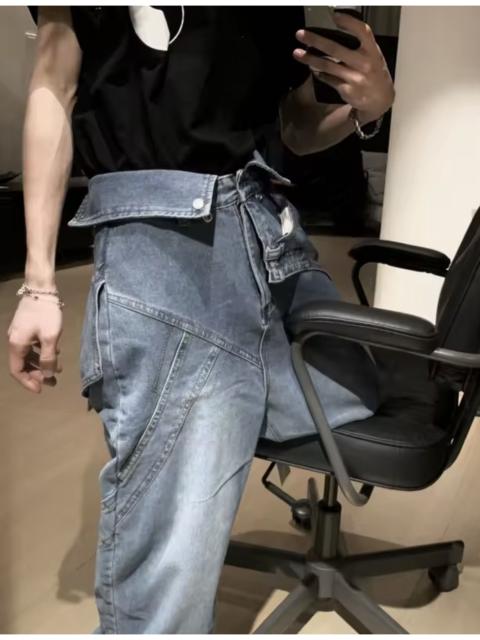 Other Designers Vintage - FAKE Two Piece Jeans