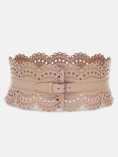 Alaïa Leather corset belt