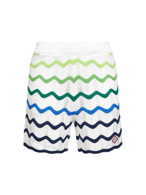 CASABLANCA Casablanca White Shorts - Deck Shorts Men