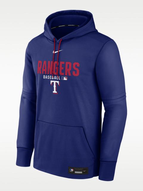 Nike Texas Rangers Authentic Collection Men's Nike Therma MLB Pullover Hoodie