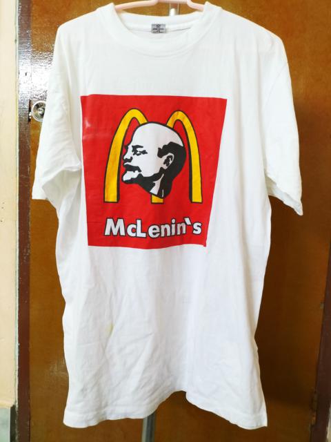 Other Designers Vintage 90s Mc Lenin's Party is Over Soviet Idol Marxisme