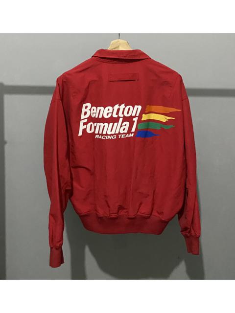 Other Designers Very Rare - Benetton Formula 1 Racing Team Bomber Jacket
