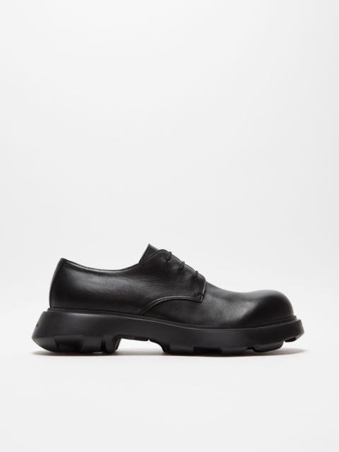 Acne Studios Leather lace-up shoes - Black