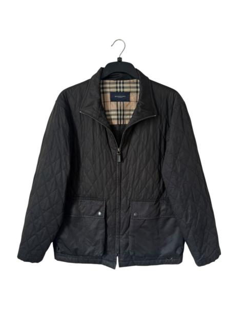 Burberry BURBERRY LONDON QUILTED JACKET DOUBLE POCKET BLACK