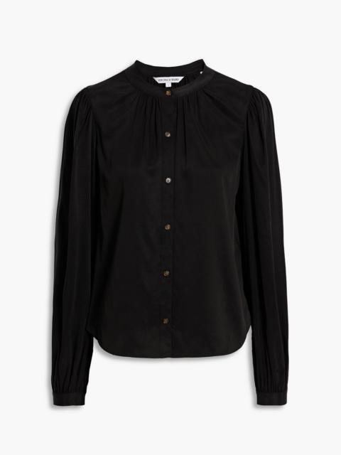 VERONICA BEARD Ashlynn cupro-blend top