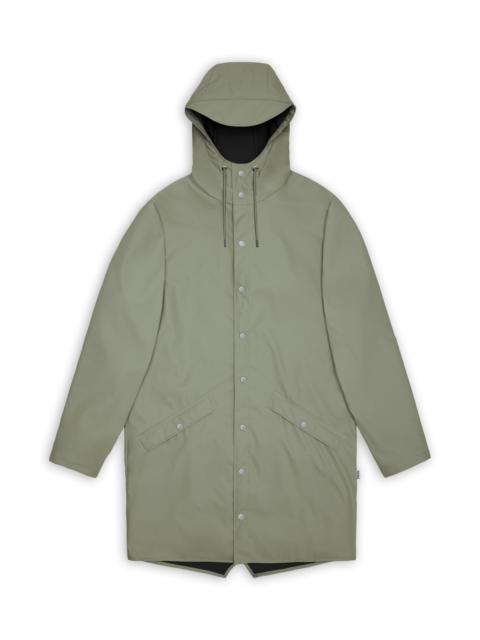 RAINS Rains Waterproof Longline Jacket in Drift at Nordstrom
