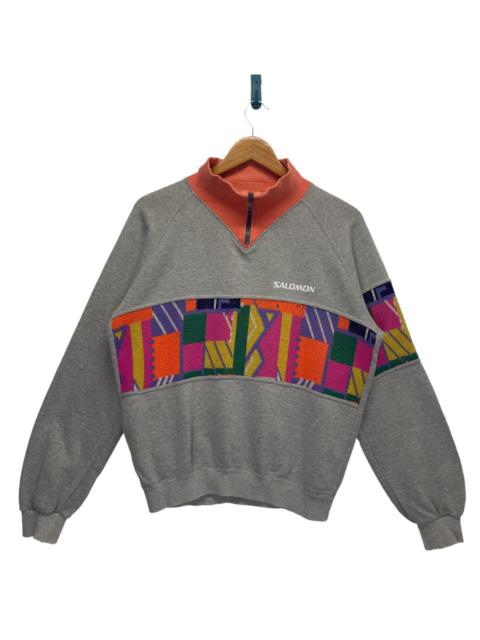 Other Designers True Vintage⚡ Salomon Halfzip Turtleneck Sweatshirt
