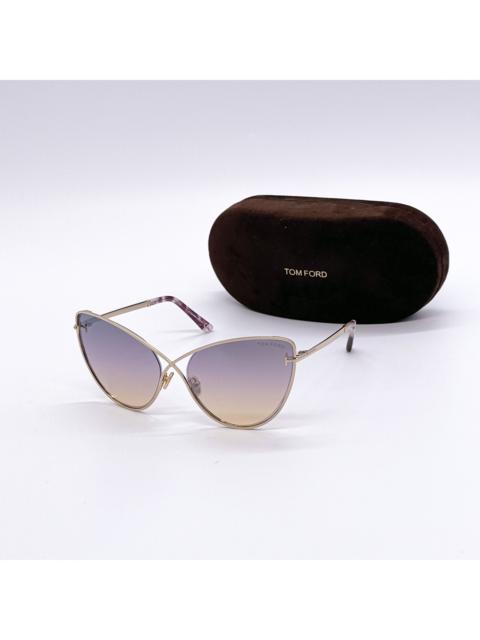 TOM FORD NEW TOM FORD LEILA TF786 28C CAT EYE SUNGLASSES FT0786/S 28C