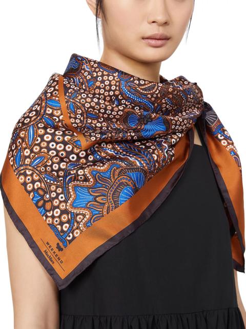 WEEKEND Max Mara Square Silk Scarf