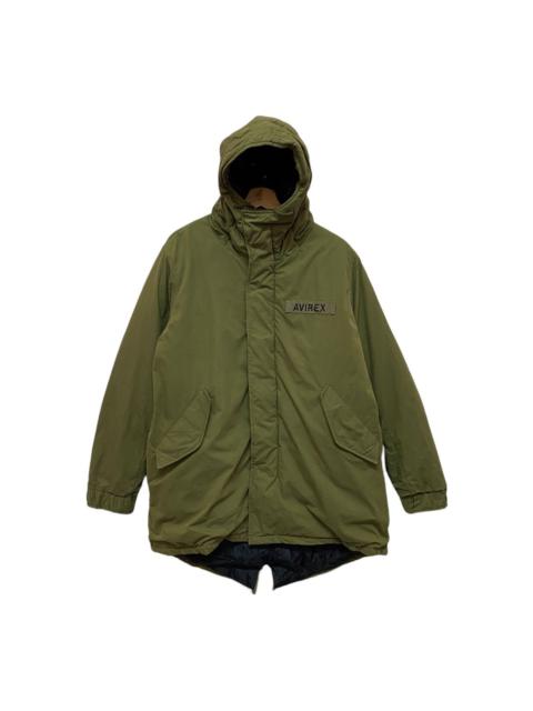 Other Designers VINTAGE AVIREX MILITARY FISH TAIL PARKA JACKET HOODED