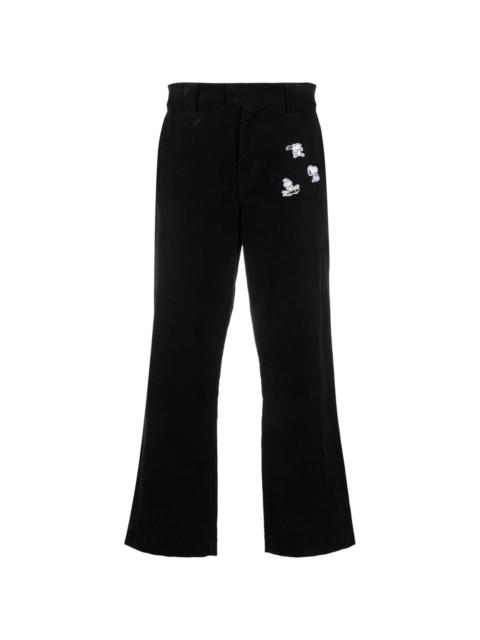 soulland x Peanuts patches trousers