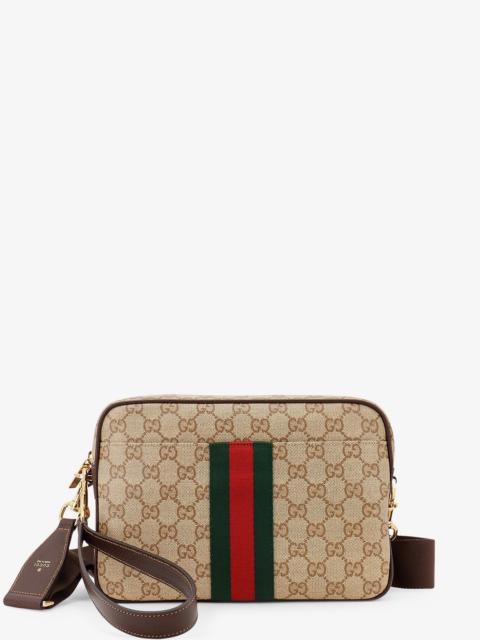GUCCI Gucci Men Small Crossbody Bag With Web Detail