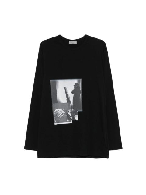 Yohji Yamamoto Yohji Yamamoto Black T-Shirts & Vests - T-Shirts Men