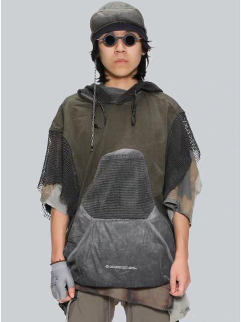 Other Designers Designer - HAMCUS /Edge Vagrant / Mesh Hooded Pullover/DS