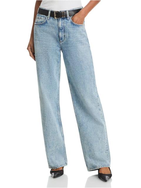 Shea High Rise Relaxed Straight Jeans in Quincy