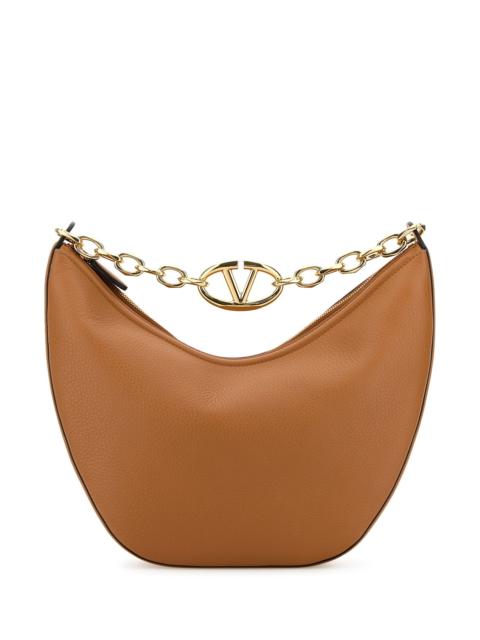 Valentino Camel leather medium Hobo VLogo Moon handbag