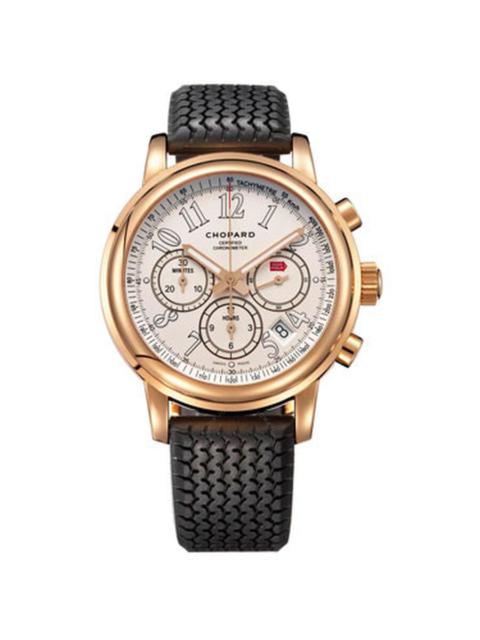 Chopard Chopard Mille Miglia Chronograph White Dial 18k Rose Gold Men's Watch 161274-5002