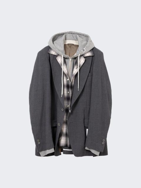 Maison MIHARAYASUHIRO Triple Layered Blazer Grey