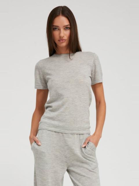 SPRWMN OXFORD ULTRA FINE CASHMERE TEE