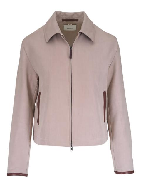 Vince point-collar jacket