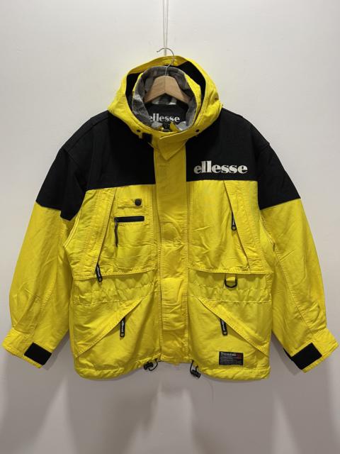 Other Designers Vintage - VINTAGE ELLESSE SPELLOUT EMBROIDERY SKI BOMBER JACKET