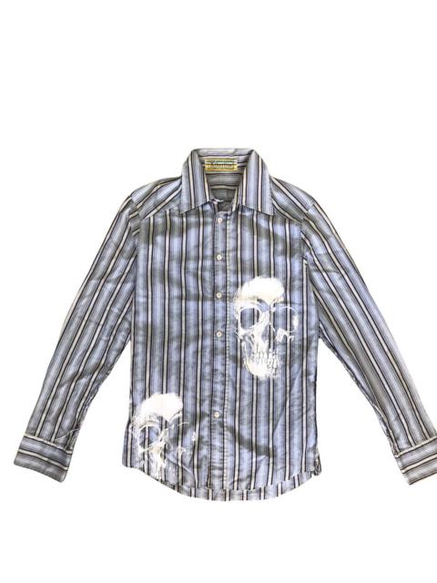 Other Designers Very Rare - Rare LIBERTINE BY JOHNSON HARTIG & CINDY GREENE SKULL PRINT