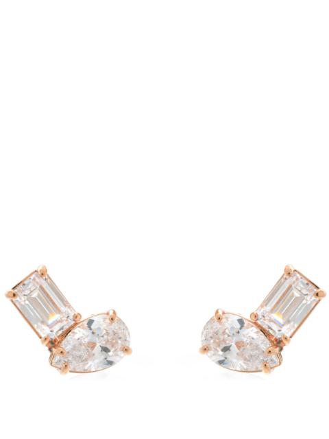Other Designers Swarovski Mesmera Pear Cut Rose Gold-Tone Plated Set