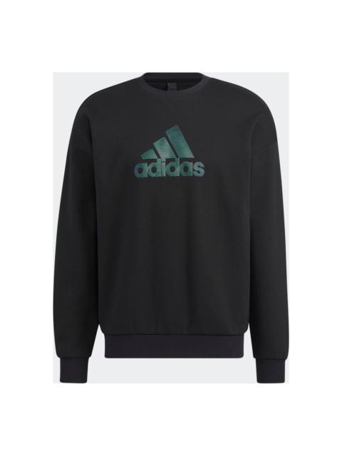 adidas adidas Graphic Crew Sweatshirt 'Black' HM2980