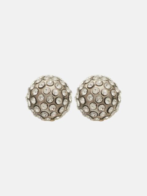 Acne Studios Crystal-embellished earrings