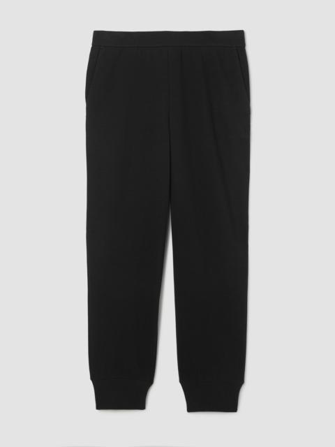 EILEEN FISHER Waffle Cotton Blend Doubleknit Jogger Pant