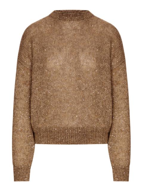 Brunello Cucinelli Brunello Cucinelli Women Lurex Yarn Sweater With Sequins