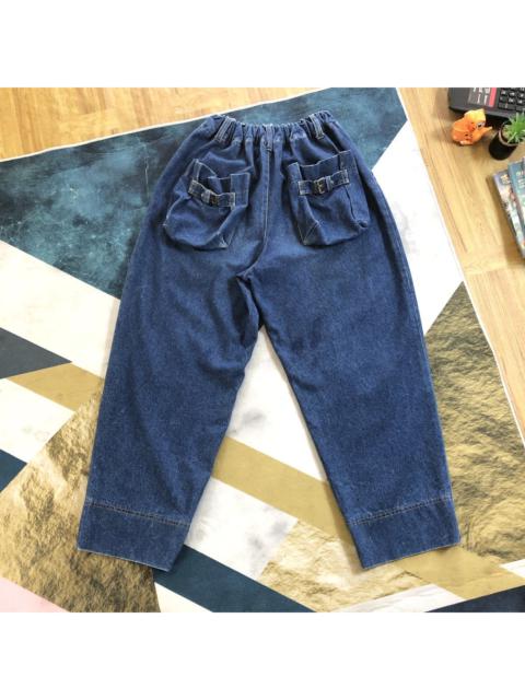 Other Designers Vintage - Japan Denim Parachute Pocket Low Crotch Baggy Jeans