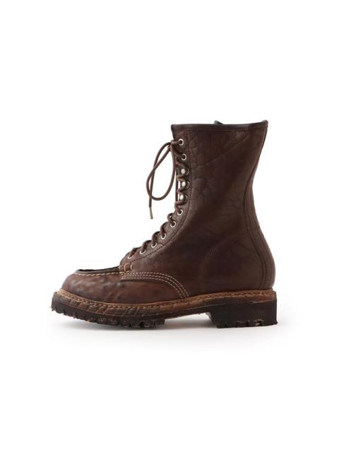 visvim SCOUT MOC BOOTS HI-FOLK DK.BROWN