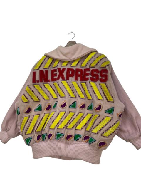 Other Designers Awesome Japanese Brand IN Nubua Ikeda Emboss Pacth Jacket