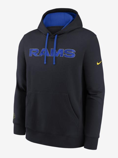 Nike Los Angeles Rams Rivalries Collection Club Men's Nike NFL Pullover Hoodie