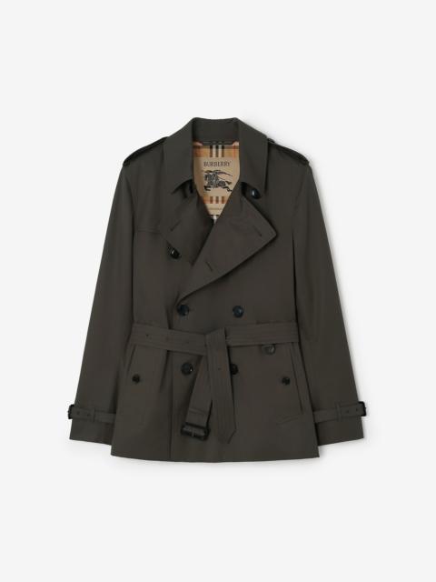 Burberry Extra-short Tropical Gabardine Kensington Trench Coat