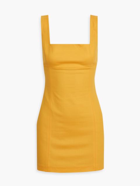 Other Designers Wool-blend mini dress