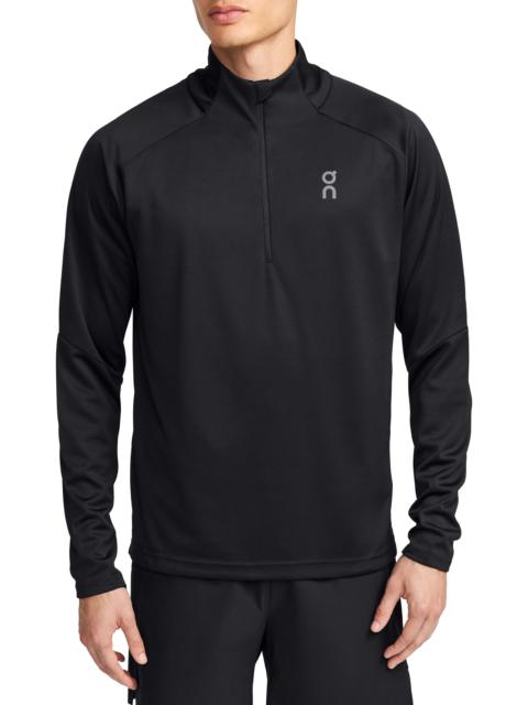 On Climate Knit Quarter Zip Running Top